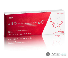 GEO BIO-REVITALIZING 60 2ml tissue biostimulator based on non-cross-linked hyaluronic acid and a complex of 20 amino acids