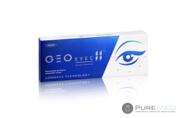 GEO EYES II TM 1x1ml polynucleotide gel dedicated to redermalization treatments of the skin around the eyes Firming the skin