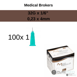 Mesotherapy needles 32G x 1/6
