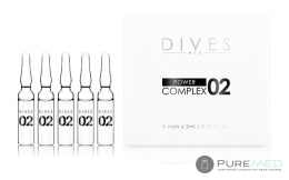 POWER COMPLEX 02 - REJUVENATING AMPOULES WITH PEPTIDE COMPLEX AND HYALURONIC ACID 5x2ml