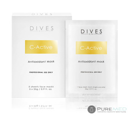 DIVES C-ACTIVE MASK antioxidant mask in lobe 1 piece