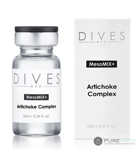 DIVES MED - ARTICHOKE COMPLEX 1x10ml ekstrakt z karczocha redukcja obrzęków, cellulitu hormonalnego, zastoju limfatycznego