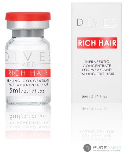 rich hair dives med dr cyj dermaheal hl wypadanie włosów łysienie androgenowe hormonalne plamy na głowie przetłuszczanie się