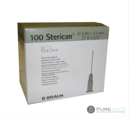 Igły do mezoterapii B. Braun Sterican 27G 0,40x12 mm 10 sztuk