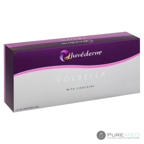 Juvederm Volbella Lidocaine 1ml – wypełniacz na bazie kwasu hialuronowego do korekcji konturu ust.