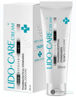 Anesthetic cream with lidocaine 10.56% LIDO-CARE 30ml