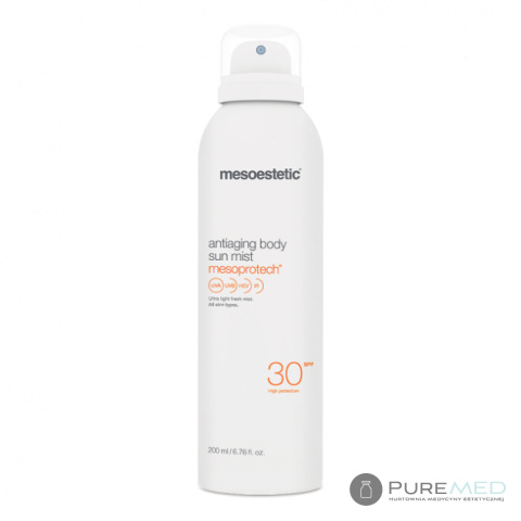 Mesoestetic Mesoprotech Antiaging body mist SPF30 (Mgiełka do ciała SPF30) 200ml