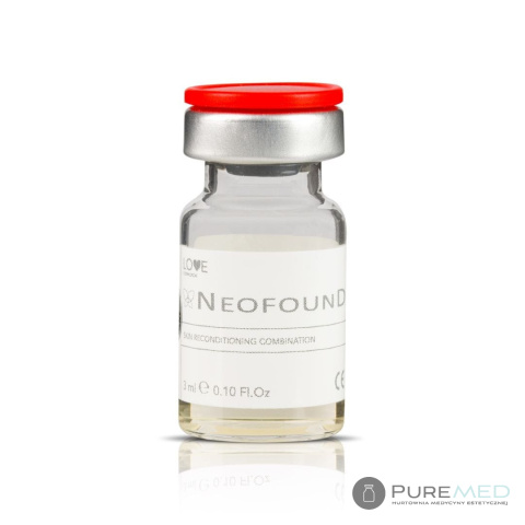 Neofound 1x3ml a strong rejuvenating cocktail, revitalizes, tightens the skin, brightens discoloration