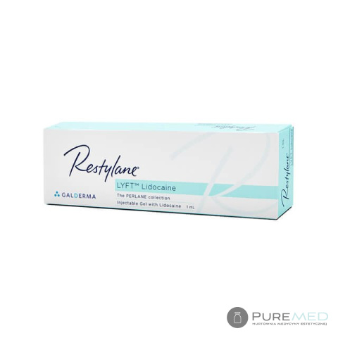 Restylane Lyft hyaluronic acid with anesthesia, wrinkle filling, face volumetry, lip modeling, furrow filling