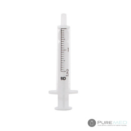 2-piece syringes BD Discardit II 2ml 100 pcs