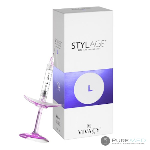 Stylage Bi-Soft L без лидокаина, наполнитель, гиалуроновая кислота, сшитый, контурная пластика, волюмометрия, заполнение трещин