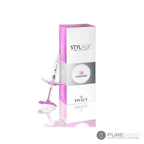 Stylage Bi-Soft M with lidocaine 2x1ml hyaluronic acid, filler, acid for lip filling, lip contouring