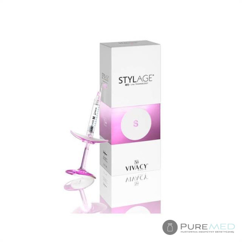 Stylage Bi-Soft S without lidocaine, filler, hyaluronic acid, filling in shallow wrinkles and furrows, refreshing the face
