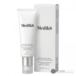 Medik8 Advanced Day Ultimate Protect SPF 50+ PA ++++ Moisturizing cream with photolysis, combating the signs of skin aging 50ml