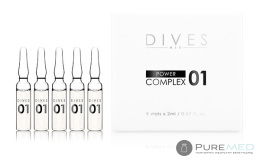 DIVES MED - POWER COMPLEX 01 - REVITALIZING AMPOULES WITH ANTIOXIDANT COMPLEX 5x2ml