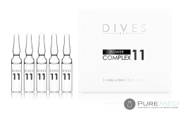 DIVES MED - POWER COMPLEX 11 - REBUILDING AMPOULES WITH NATURAL EXTRACTS 5x2ml
