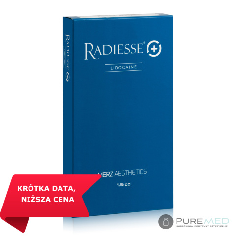 Radiesse 1x1,5 ml z lidokainą, data ważności: 31-12-2024