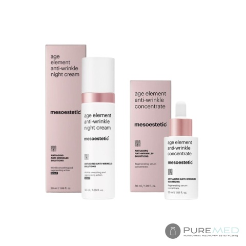 Age Element Anti-Wrinkle Night Duo | Anti-Wrinkle Night Cream + Anti-Wrinkle Concentrate