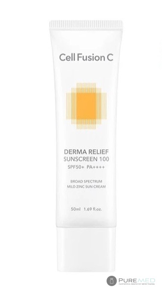 Cell Fusion C Derma Relief Sunscreen100 – Moisturizing cream for the whole family 50 ml