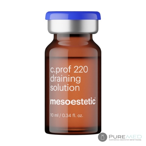 Mesoestetic C.PROF 220 Draining Solution Roztwór drenujący 1x10ml