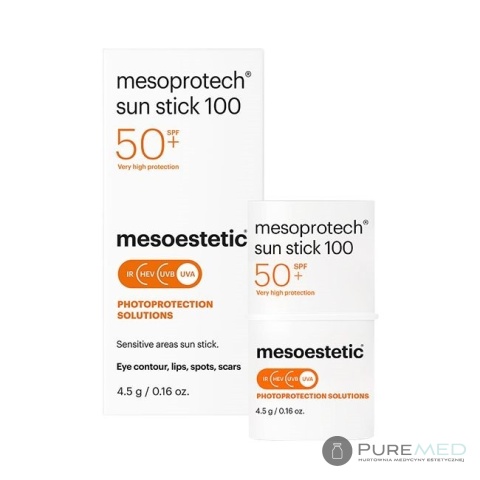 Солнцезащитный стик 100+ Восстанавливающий солнцезащитный стик Mesoestetic 100+ Солнцезащитный стик
