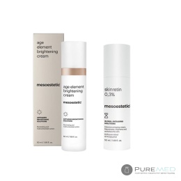 Mesoesthetic Lighting & color alignment | Age Element Brightening Cream + Skinretin 0,3%