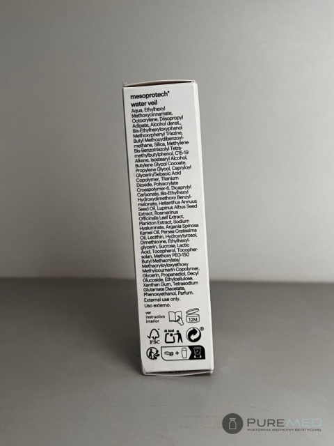 Mesoestetic mesoprotech water veil SPF50, 50 ml | Outlet #3