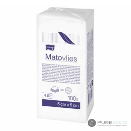 Нетканые сжатия в бумажном пакете Matovlies 100 шт. 5x5 см