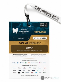Zaproszenie VIP GOLD – Warsaw Dental Medica Show 2026