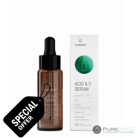 Venome Acid & C Serum Data ważnośći: 31/05/2026