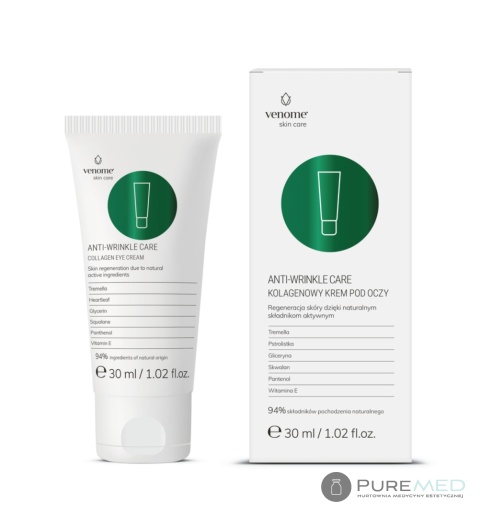 Venome Anti-Wrinkle Care – Krem pod oczy z kolagenem 30 ml