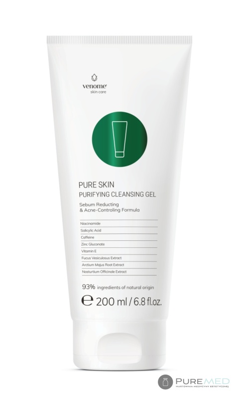 Venome Pure Skin – Oczyszczający żel myjący 200 ml
